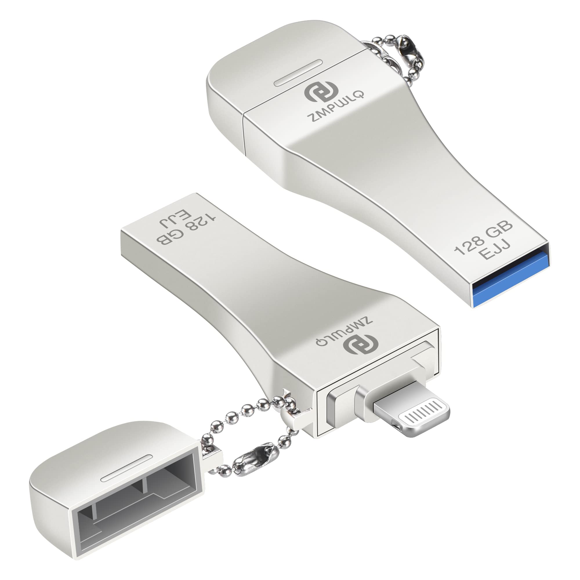 iOS MFi Certified Backup Photos-Stick 128GB